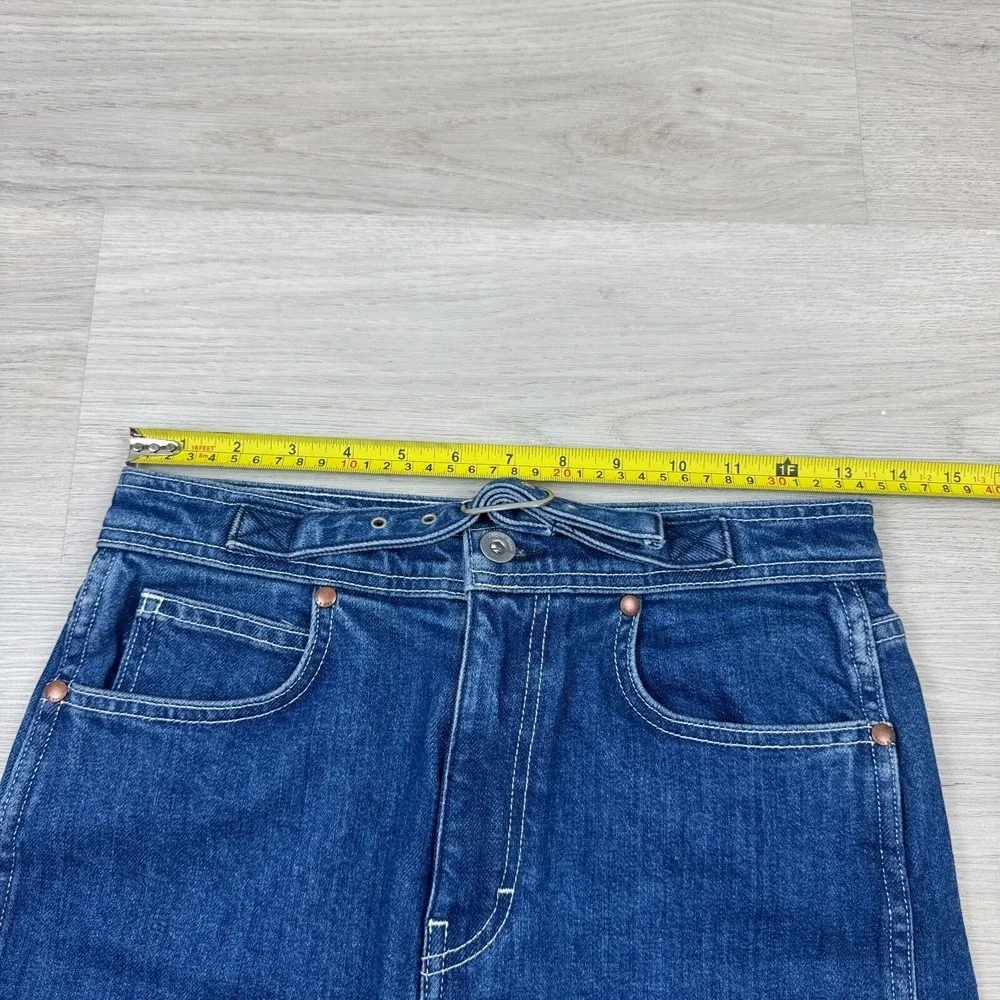 Rag & Bone Derby Denim High Rise Jean Shorts Womens 26 Medium Wash